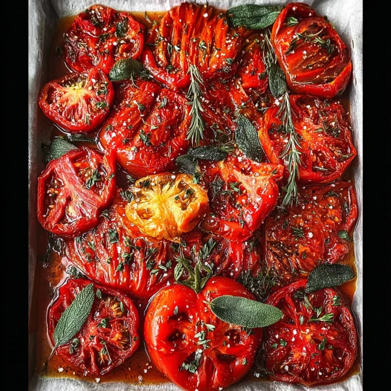 Roasted Tomato Sauce Recipe