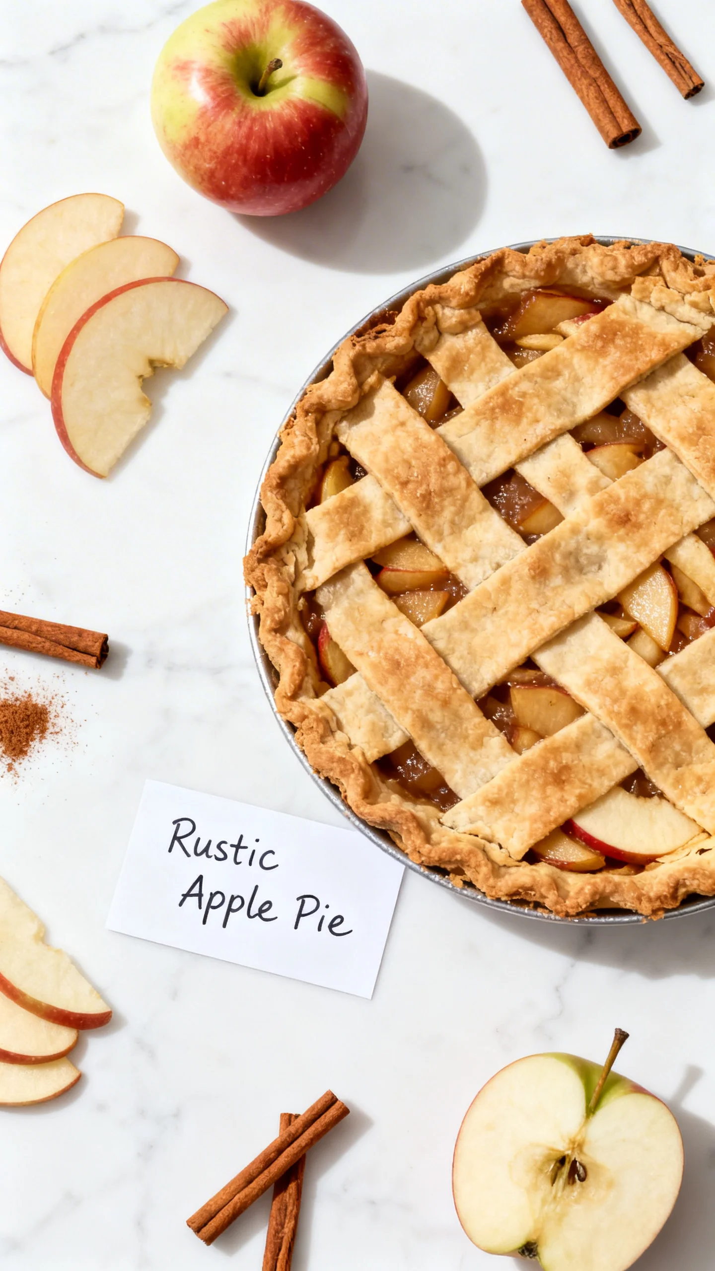 Rustic Apple Pie step by step
