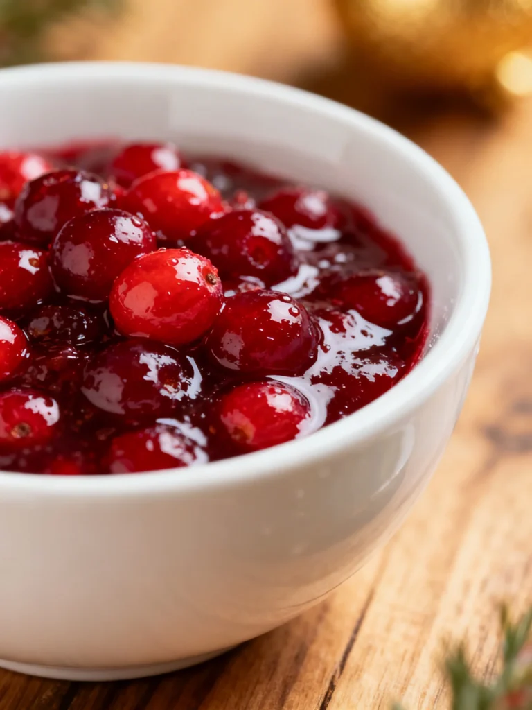 Classic Christmas Cranberry Sauce Recipe