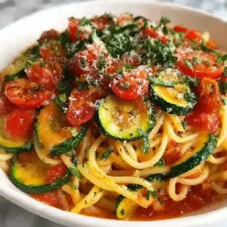 Tomato Zucchini Pasta Recipe