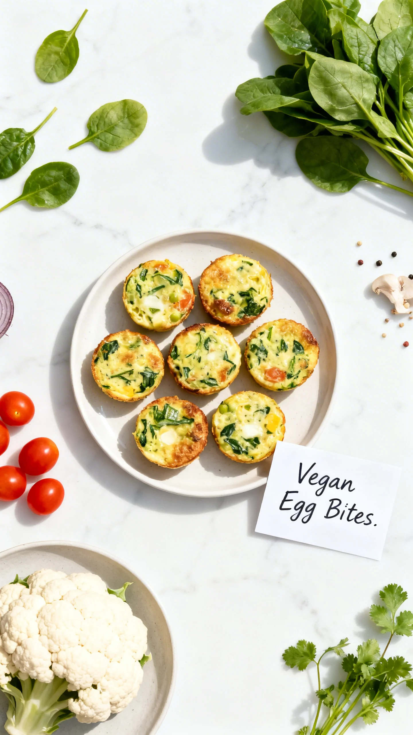 Vegan Egg Bites step by step