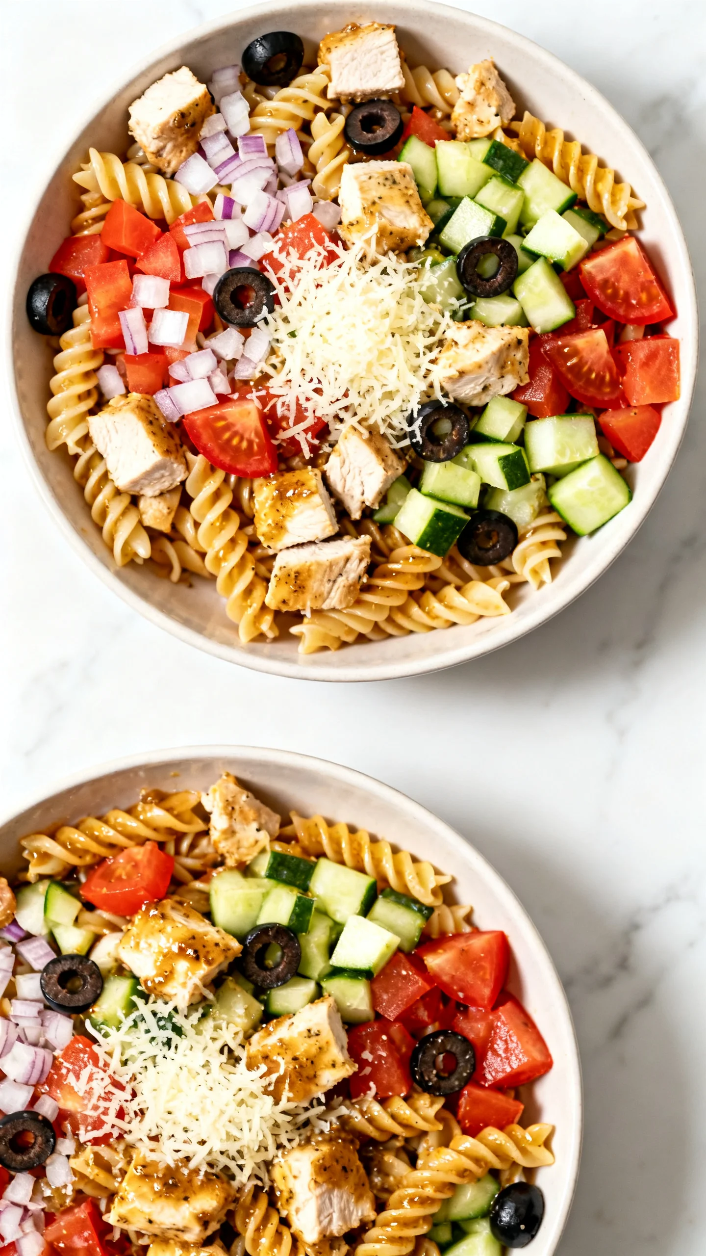 Deli Style Pasta Salad step by step