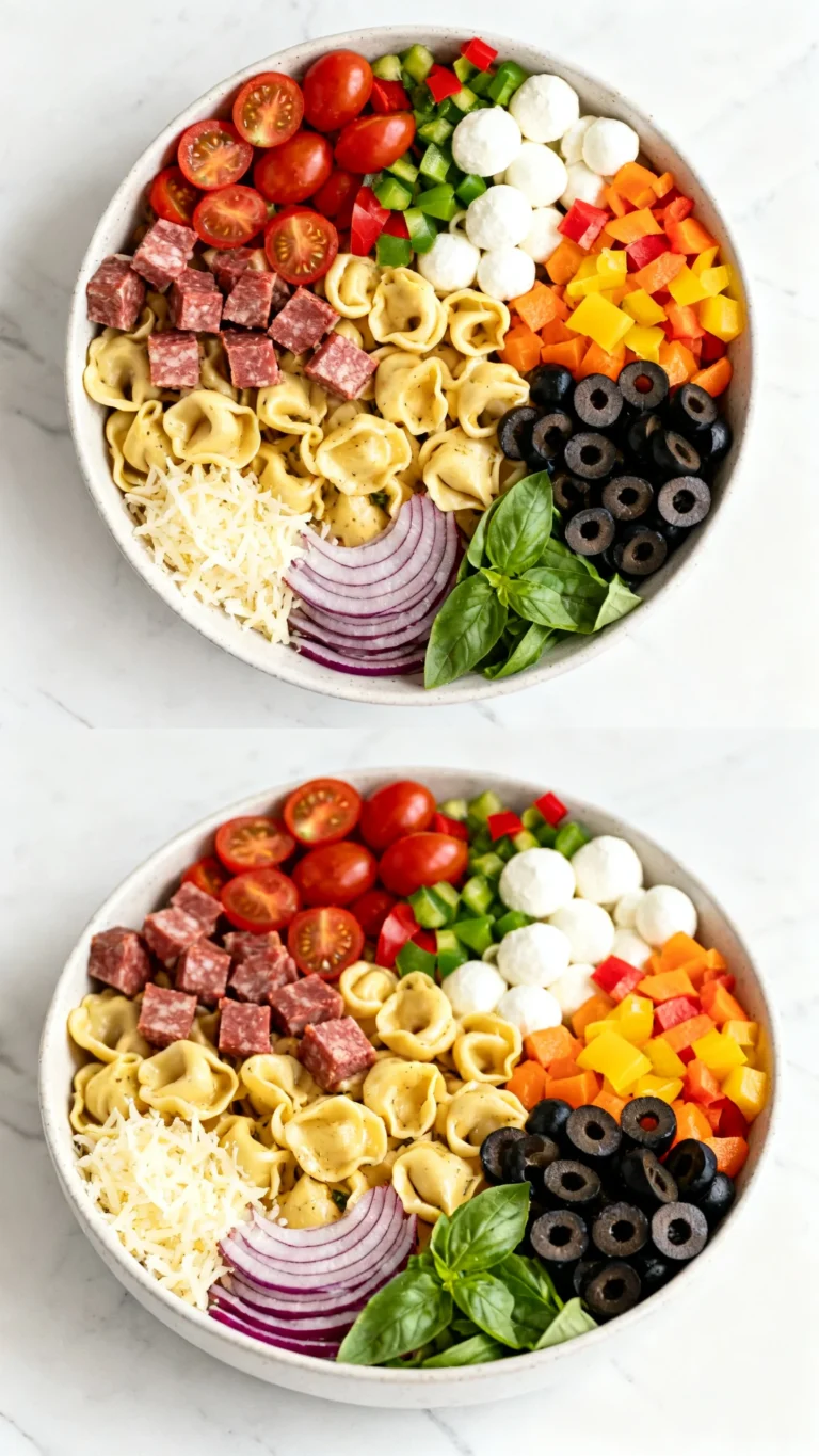 Easy Italian Tortellini Pasta Salad Recipe
