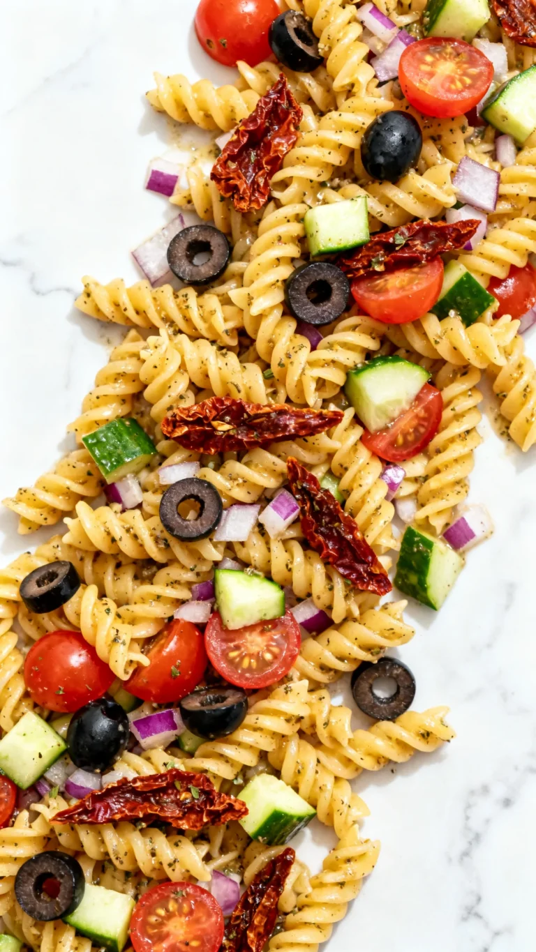 Overnight Pasta Salad Recipe