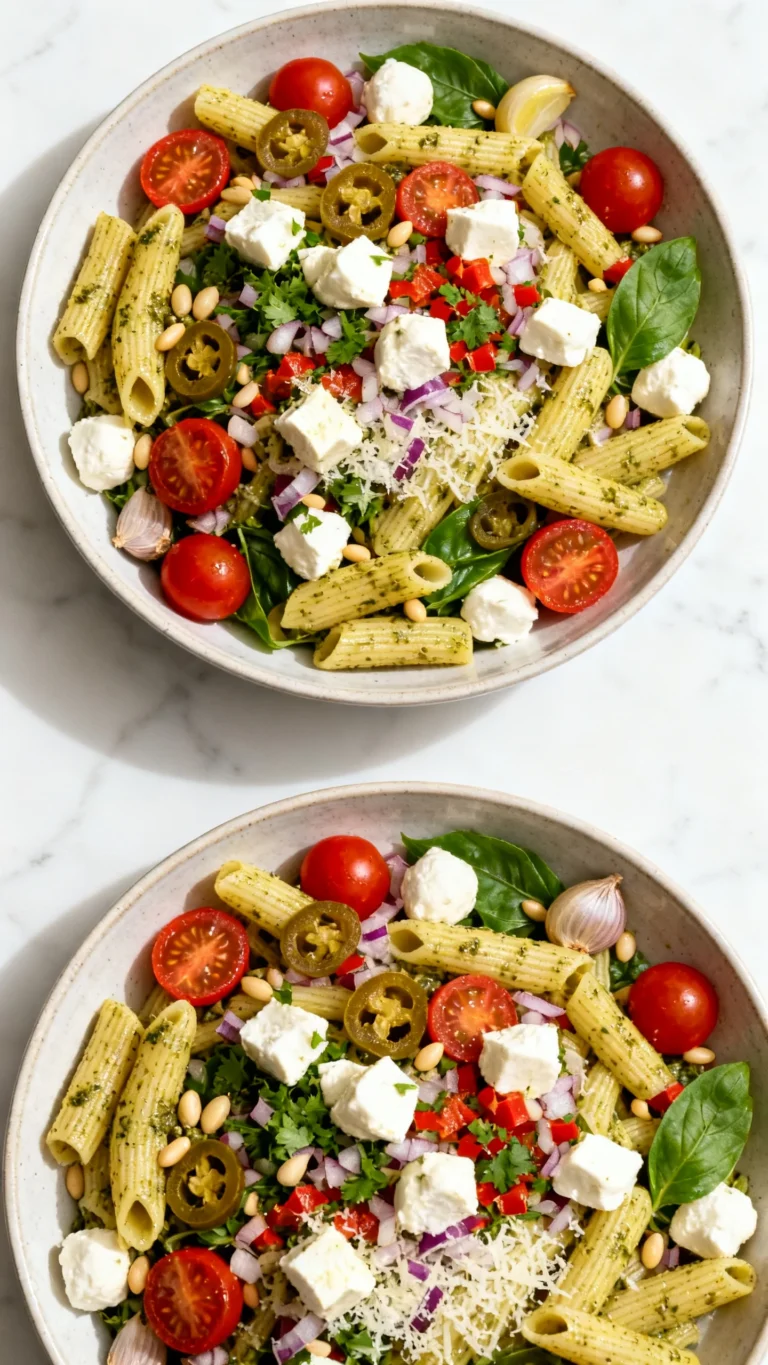 Pesto Pasta Salad Recipe