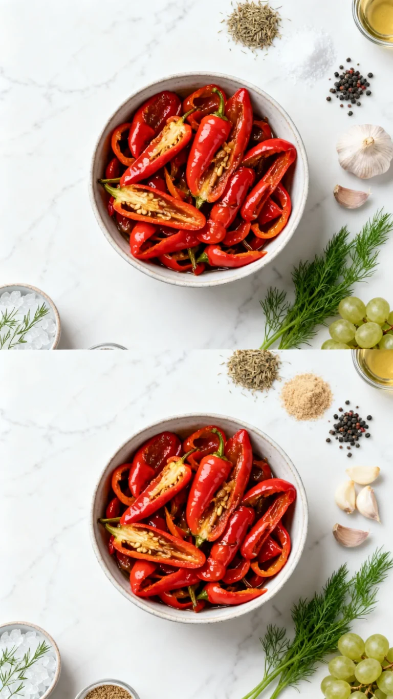 Easy Refrigerator Pickled Pepper Recipe