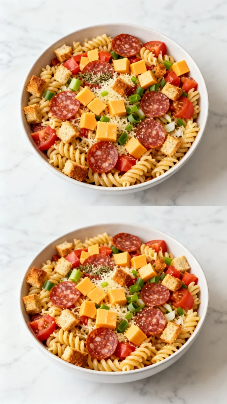 Pizza Salad Recipe
