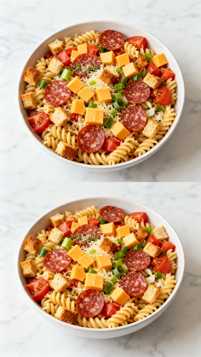 Pizza Salad Recipe