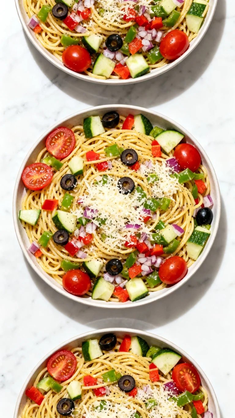 Quick Spaghetti Salad With Italian Dressing Recipe