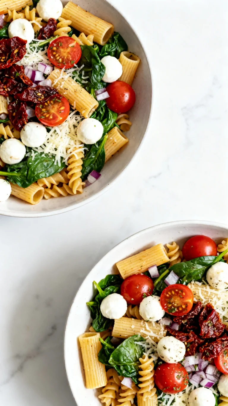 Sun Dried Tomato Pasta Salad Recipe