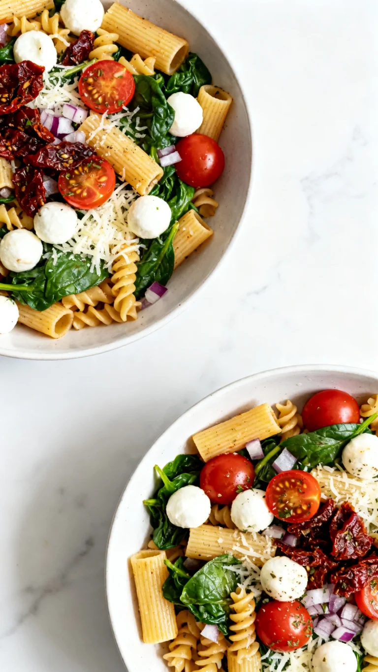 Sun Dried Tomato Pasta Salad Recipe
