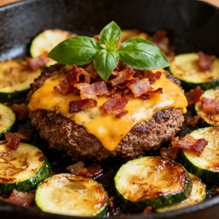 Hamburger Zucchini Skillet