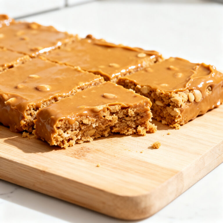 No-Bake Peanut Butter Lunchbox Bars