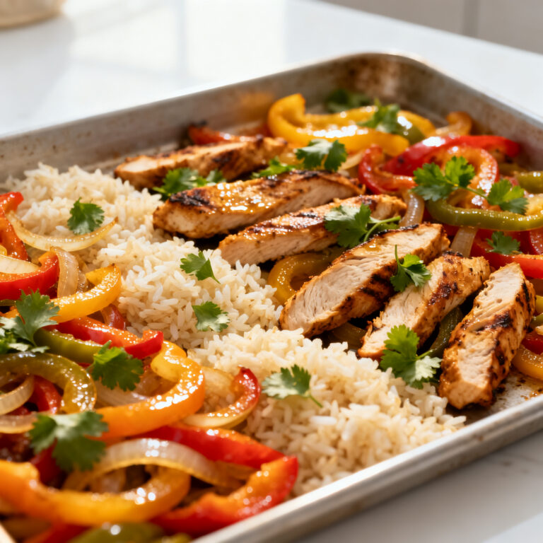 Easy Sheet-Pan Fajita Bowls