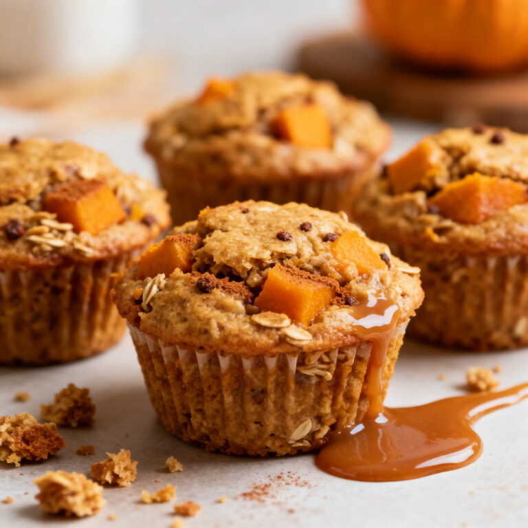 Pumpkin Spice Baked Oatmeal Cups (The Blotted-Pumpkin Trick That Fixes Soggy Centers)
