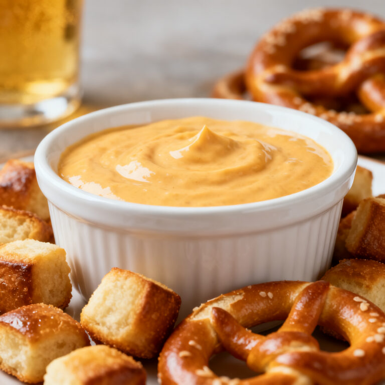 Oktoberfest Pretzel Bites with Beer Cheese Dip