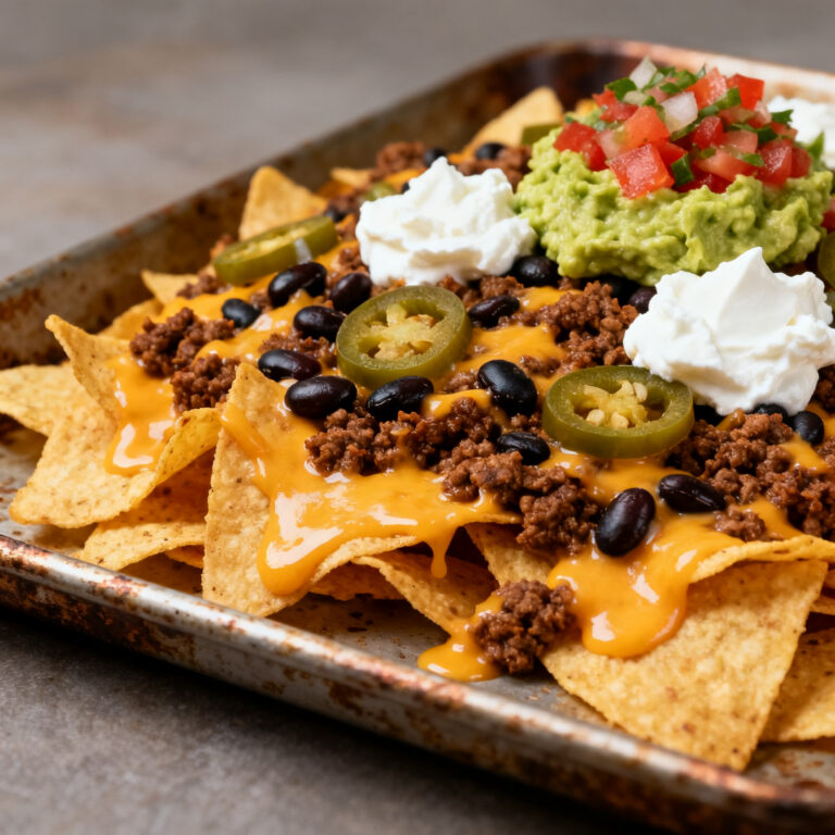Loaded Nachos: The Two-Layer Method for No Soggy Chips