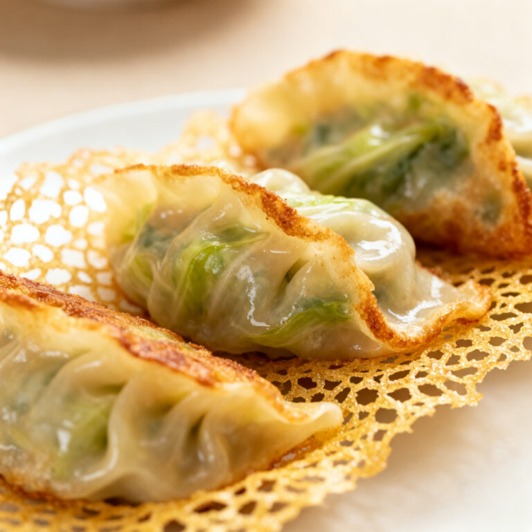 Crispy Cabbage Dumplings (Potstickers) – Easy Appetizer Everyone Loves