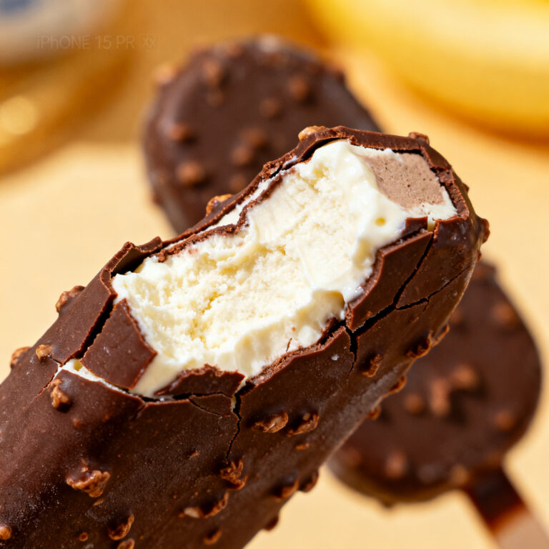 No-Churn High-Protein Greek Yogurt Ice Cream Bars