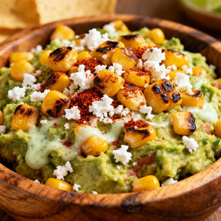 Street Corn Guacamole (Elote-Style)